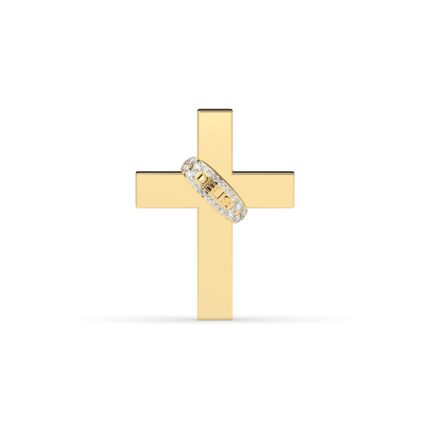 Mens Deus Cross Pendant