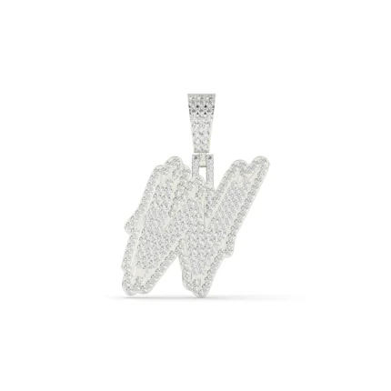 Mens Signature W Pendant