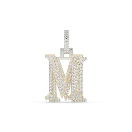 Mens Signature M Pendant