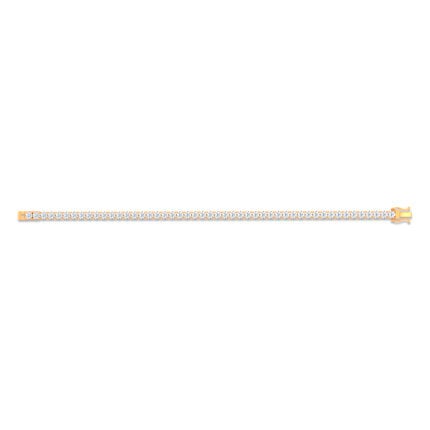 14K 7.04CT Lab Grown DIAMOND BRACELET