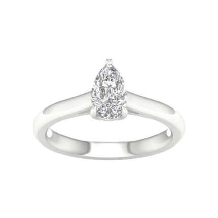 14K  0.75CT Certified Lab Grown Diamond Ring ( IGI Certified )