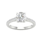 14K 1.75CT Certified Lab Grown Diamond Ring ( IGI Certified )