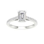 14K 1.25CT Certified Lab Grown Diamond Ring ( IGI Certified )