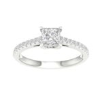 14K 1.25CT Certified Lab Grown Diamond Ring ( IGI Certified )