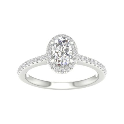 14K 1.00CT  Certified Lab Grown Diamond Ring ( IGI Certified )