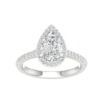 14K 1.75CT Certified Lab Grown Diamond Ring ( IGI Certified )