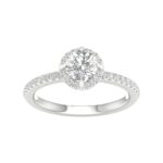 14K 1.25CT Certified Lab Grown Diamond Ring ( IGI Certified )