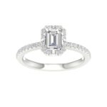 14K 1.25CT Certified Lab Grown Diamond Ring ( IGI Certified )