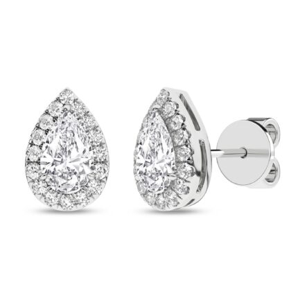 14K 2.25ct Certified Lab Grown Diamond Earrings