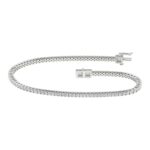 14K White Gold 2.00CT Certified Lab Grown Diamond Bracelet