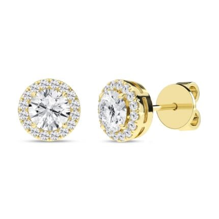14K 2.25ct Certified Lab Grown Diamond Earrings