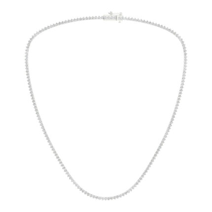 14K 6.00CT Certified Lab Grown Diamond Necklace ( IGI Certified )
