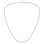 14K 7.00CT Certified Lab Grown Diamond Necklace ( IGI Certified )