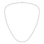 14K 5.00CT Certified Lab Grown Diamond Necklace ( IGI Certified )