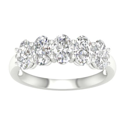 14K 3.00CT Certified Lab Grown Diamond Bands ( IGI Certified )