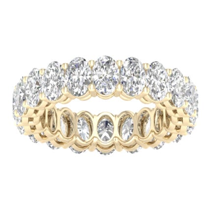 14K 5.00CT Certified Lab Grown Diamond Bands ( IGI Certified )