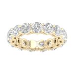 4.95ct Lab Grown Diamond Eternity Band in 14K Yellow Gold
