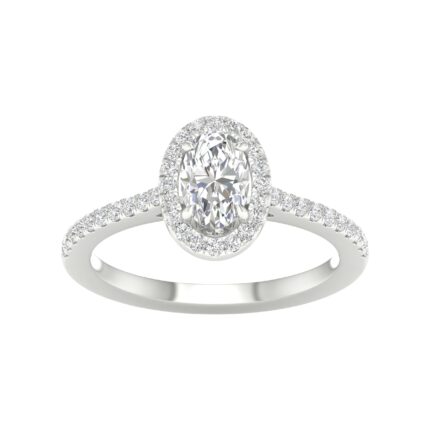 14K 1.25CT Certified Lab Grown Diamond Ring ( IGI Certified )