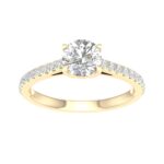 14K 1.25CT Lab Grown Diamond Ring