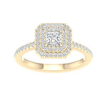 14K 1.15CT Certified Lab Grown Diamond Ring ( IGI Certified )