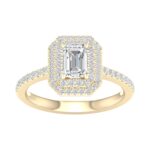 14K 1.15CT  Certified Lab Grown Diamond Ring ( IGI Certified )
