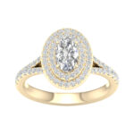 14K 1.50CT Certified Lab Grown Diamond Ring ( IGI Certified )