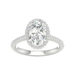 14K 2.25CT Certified Lab Grown Diamond Ring ( IGI Certified )