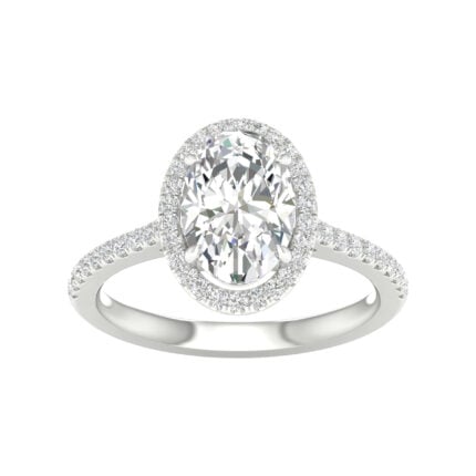 14K 2.25CT Certified Lab Grown Diamond Ring ( IGI Certified )