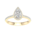 14K 1.00CT Certified Lab Grown Diamond Ring ( IGI Certified )