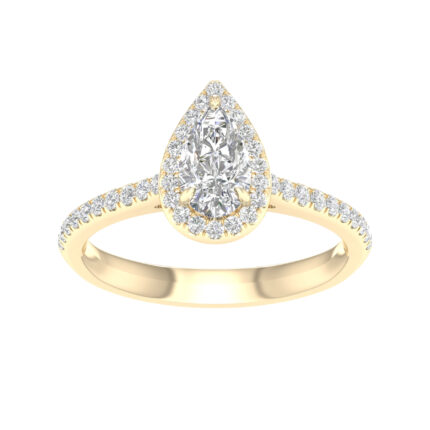 14K 1.00CT Certified Lab Grown Diamond Ring ( IGI Certified )