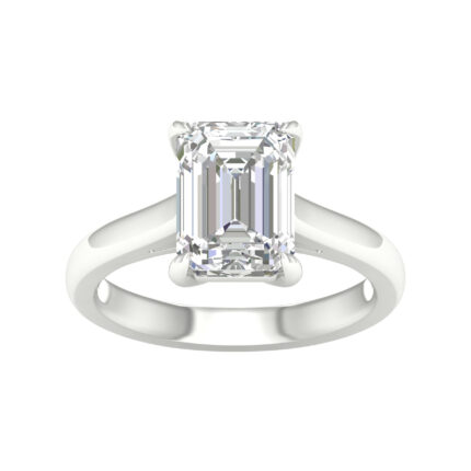 14K 3.00CT Certified Lab Grown Diamond Ring ( IGI Certified )