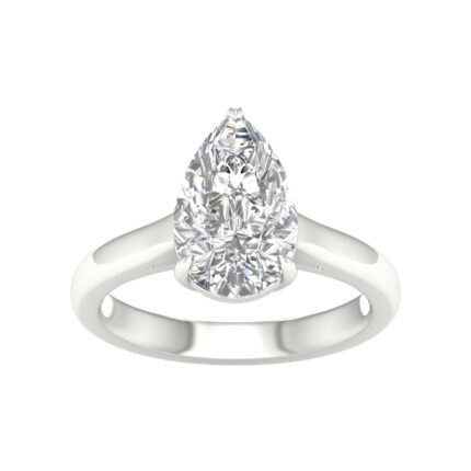 14K 3.00CT Certified Lab Grown Diamond Ring ( IGI Certified )