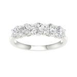 14K White Gold 1.50CT Lab Diamond Ring