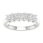 14K White Gold 2.00CT  Lab Grown Diamond Band