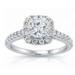 14K 1.50CT Lab Grown Diamond Engagement Ring