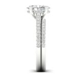 2.50CT Oval Diamond Bridal Set - Image 4