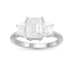 14K 3.20CT Lab Grown Diamond Ring