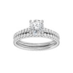 1.50CT Round Diamond Bridal Set