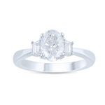 14K 1.43CT Certified Lab Grown Diamond  Ring