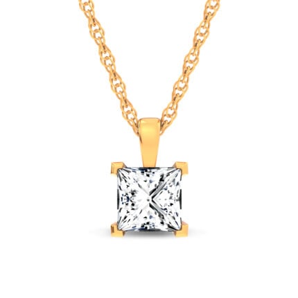 14K 1.00CT Certified Lab Grown PENDANT