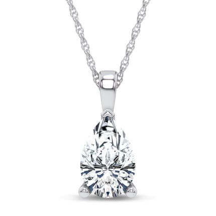 14K 1.00CT Certified Lab Grown  PENDANT