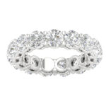 3ct Certified Lab Grown Diamond Eternity Band in 14K White Gold