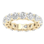 3ct Certified Lab Grown Diamond Eternity Band in 14K Yellow Gold