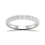 14K White Gold 0.50CT Lab Diamond Band
