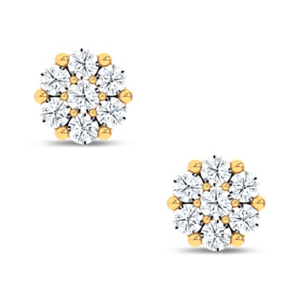 14K 0.69CT Lab Grown DIAMOND EARRING