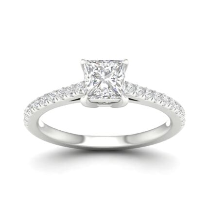 14k 1.00CT Lab Diamond Ring