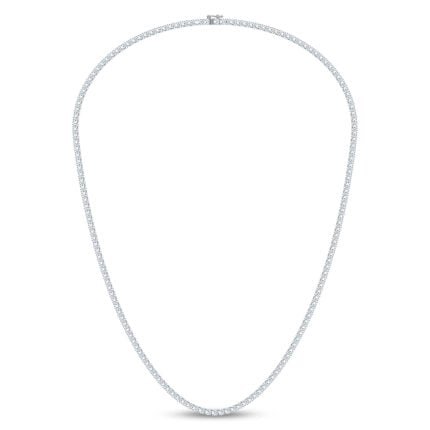 14K 7.00CT DIAMOND NECKLACE 17INCH