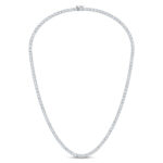 14K 15.00CT DIAMOND NECKLACE TENNIS 18 INCH