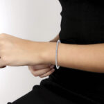 14K 2.00ct Lab Grown Diamond Bangle - Image 3