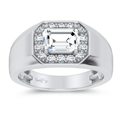 14K 1.98CT Certified Lab Grown Mens Ring
